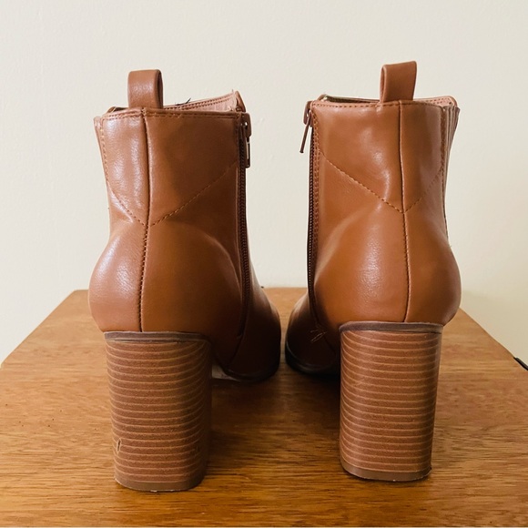 Indigo Caramel Ankle Booties - Picture 12 of 14